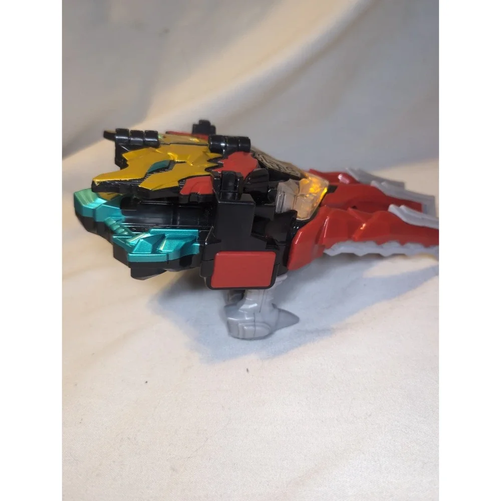 Power Rangers Dino Fury Dino Knight Morpher DX Changer Lights Sound WORKS